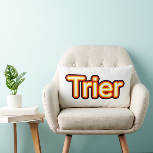 Trier Deutschland Germany Lumbar Pillow (Chair)