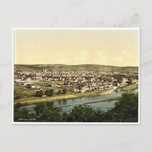 Trier (Treves), Moselle, valley of, Germany rare P Postcard (Front)