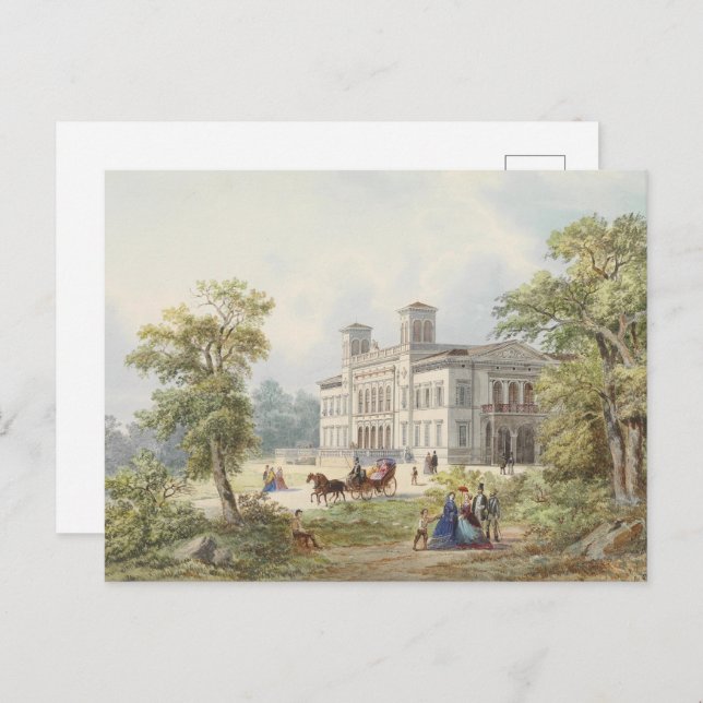 Triest Ferdinandeum – Albert Rieger Postcard (Front/Back)