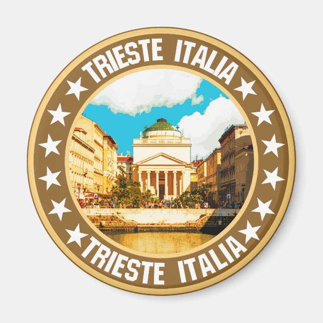 Trieste                                            magnet (Front)