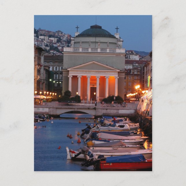 trieste S.Antonio Postcard (Front)
