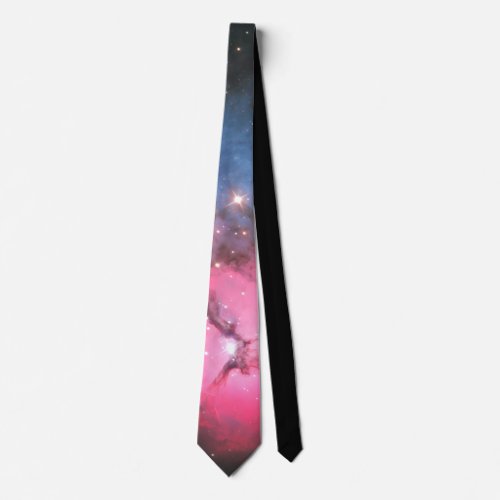 Trifid Nebula M 20 _ Neck Tie