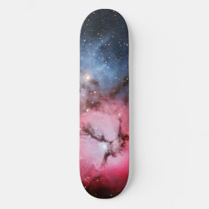 Trifid Nebula, Messier 16 - Pillars of Creation Skateboard Deck