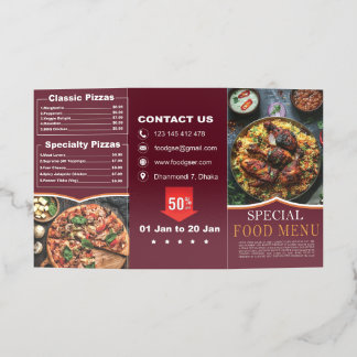 Trifold Brochure Design