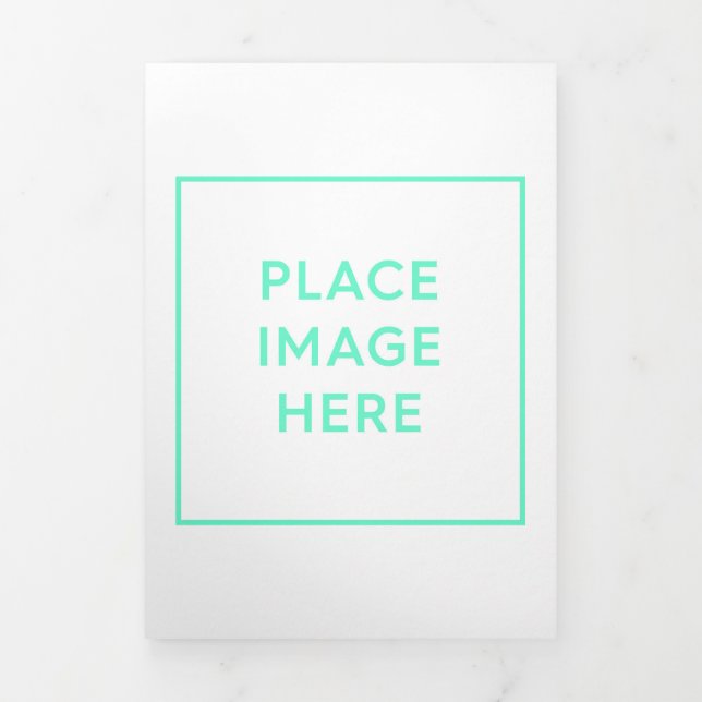 Trifold Letter Fold Announcement (Cover)