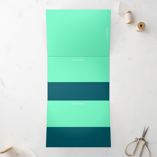 Trifold Letter Fold Program (Inside)