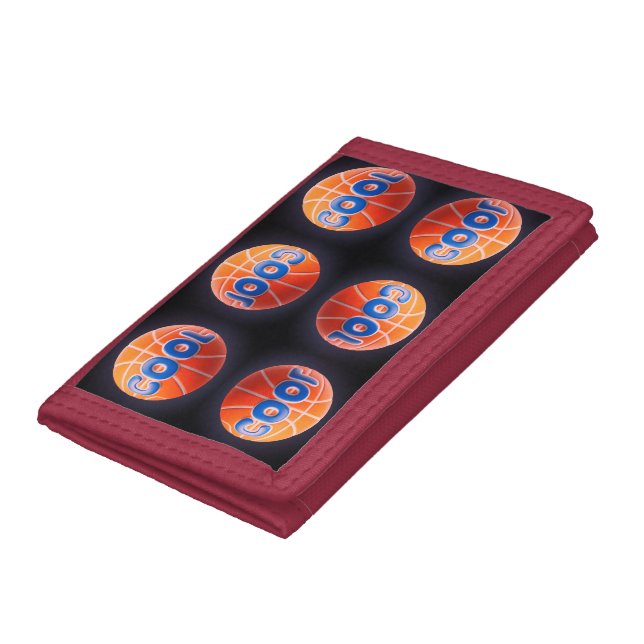 Trifold Nylon  Mens Photo Wallet (Bottom)