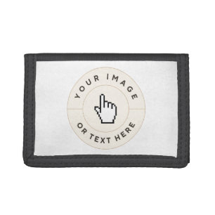 TriFold Nylon Wallet - Custom (add image/text)
