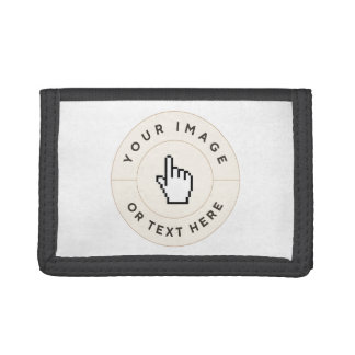 TriFold Nylon Wallet - Custom (add image/text)