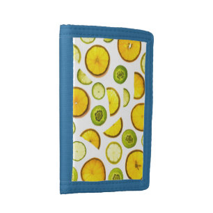 Trifold Wallet Tropical Fruits