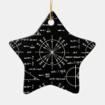 Trig &amp; Triangles Ceramic Ornament