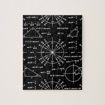 Trig & Triangles Jigsaw Puzzle by robyriker at Zazzle