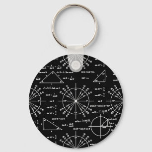 Trig & Triangles Keychain