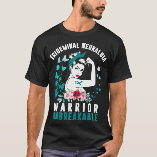 Trigeminal Neuralgia Awareness Chronic Facial Pain T_Shirt