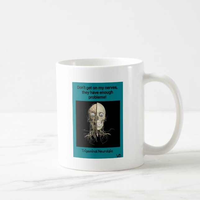 Trigeminal Neuralgia Awareness Coffee Mug (Right)