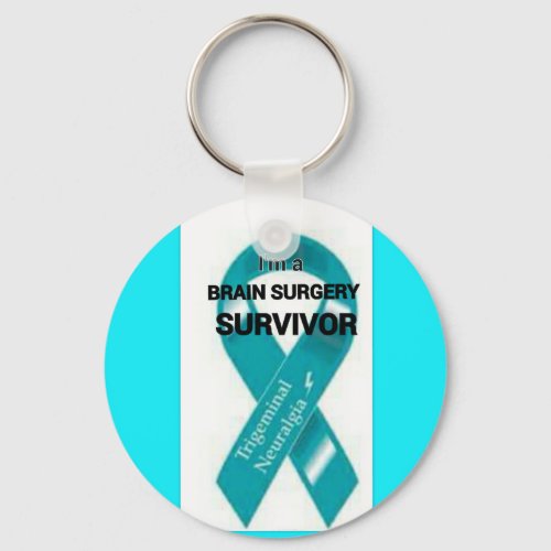 Trigeminal Neuralgia Awareness Keychain