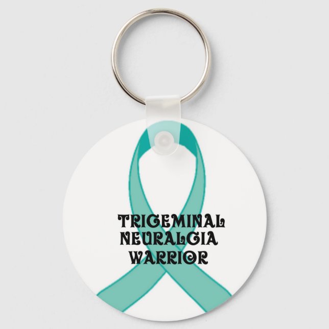 Trigeminal Neuralgia Awareness Keychain (Front)