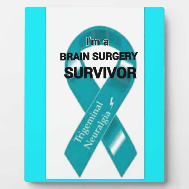 Trigeminal Neuralgia Awareness Plaque (Front)