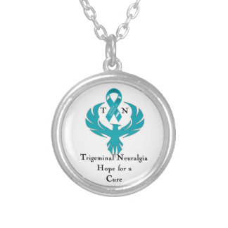 Trigeminal Neuralgia Awareness Silver Plated Necklace