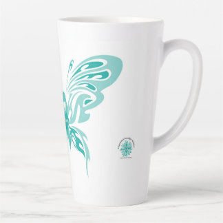 Trigeminal Neuralgia Butterfly #4 Latte Mug