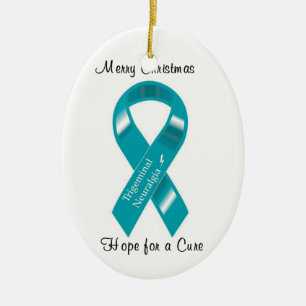 Trigeminal Neuralgia Hope for a Cure Ornament