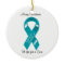 Trigeminal Neuralgia Hope for a Cure Ornament