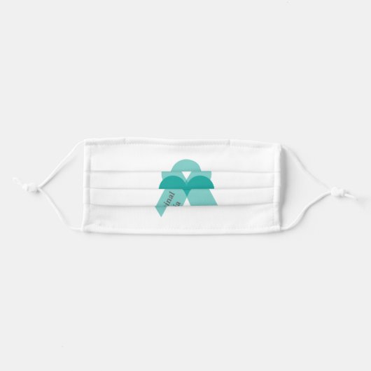 Trigeminal Neuralgia Warrior Face Mask (Front, Folded)