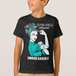 Trigeminal Neuralgia Warrior Unbreakable Awareness T-Shirt