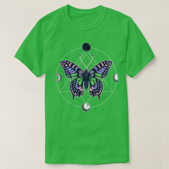 Trigender Butterfly T-Shirt (Design Front)