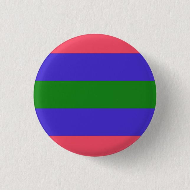 Trigender Pinback Button (Front)