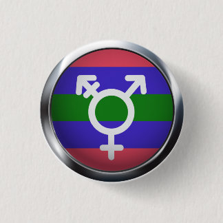 Trigender Pinback Button