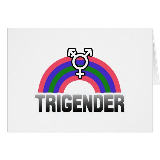 Trigender Pride Cards (Front Horizontal)