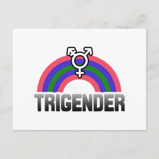 Trigender Pride Postcard