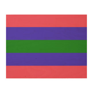 Trigender Pride Wood Wall Art