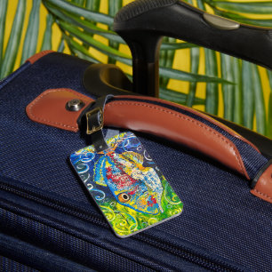 Trigger Fish Luggage Tag