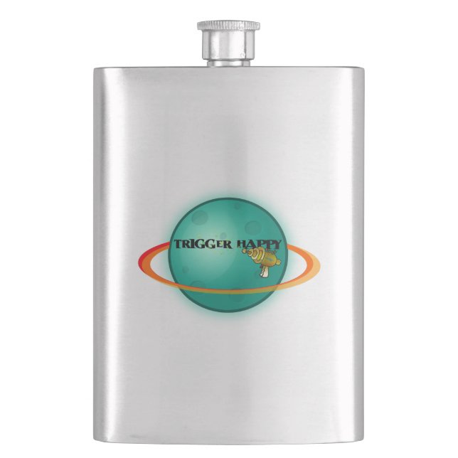 Trigger Happy Flask (Front)