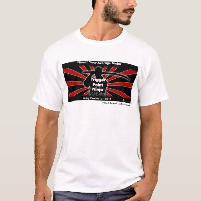 Trigger Point Ninja ® Collectible Pre-Launch T-Shirt (Front)