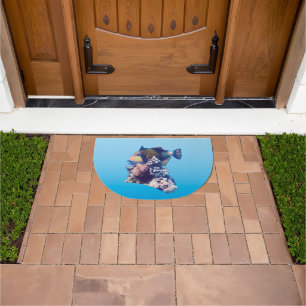 Triggerfish - Organic Crop View at Coral Reef Doormat