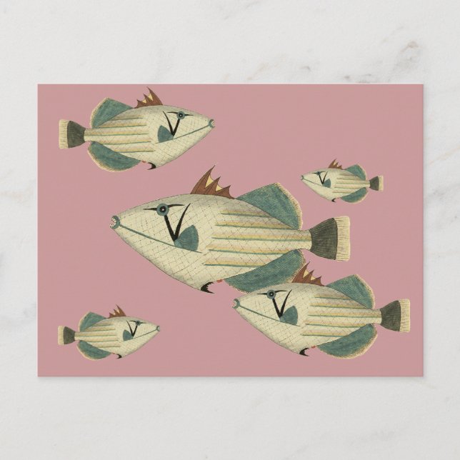 Triggerfish Postcard (Front)