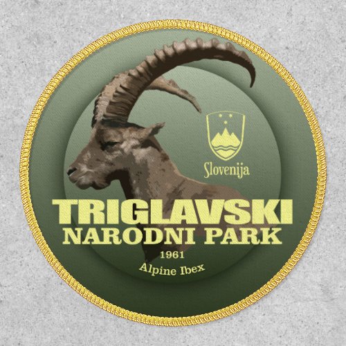Triglav National Park Alpine Ibex WT  Patch