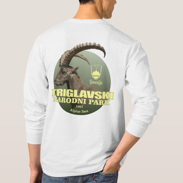 Triglav National Park (Alpine Ibex) WT T-Shirt (Back)