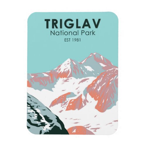 Triglav National Park Mount Triglav Slovenia Magnet