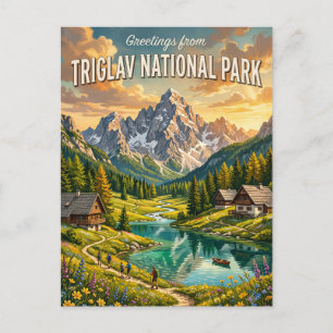Triglav National Park Slovenia Postcard