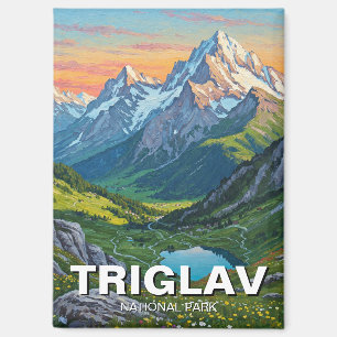 Triglav National Park Slovenia Travel Magnet
