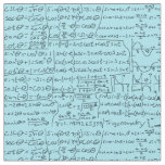 Trigonometry Cheat Sheet, blue Fabric