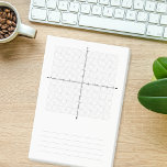 Trigonometry X Y Coordinates Graph Paper Post-it Notes<br><div class="desc">Enhance your study sessions with our "Trigonometry X Y Coordinates Graph Paper Post-it Notes." Designed specifically for math enthusiasts, these sticky notes feature a graph paper background, making them perfect for sketching graphs, plotting points, or jotting down equations. Ideal for students and teachers alike, they provide a practical and organized...</div>