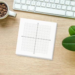Trigonometry X Y Coordinates Graph Paper Post-it Notes