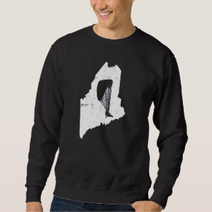 Trike Powered Parachute Ppg Ppc Pilot Maine Vintag Sweatshirt