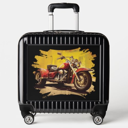 Triker illustration design luggage