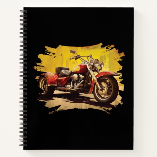 Triker illustration design notebook